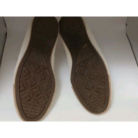 Converse Chuck Taylor All Star High Tops Logo Tag Vintage White A06104C Sneakers - Picture 5 of 16